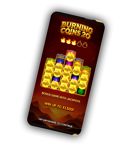 DiceSpin Casino mobile site open on a smartphone showing the slots menu